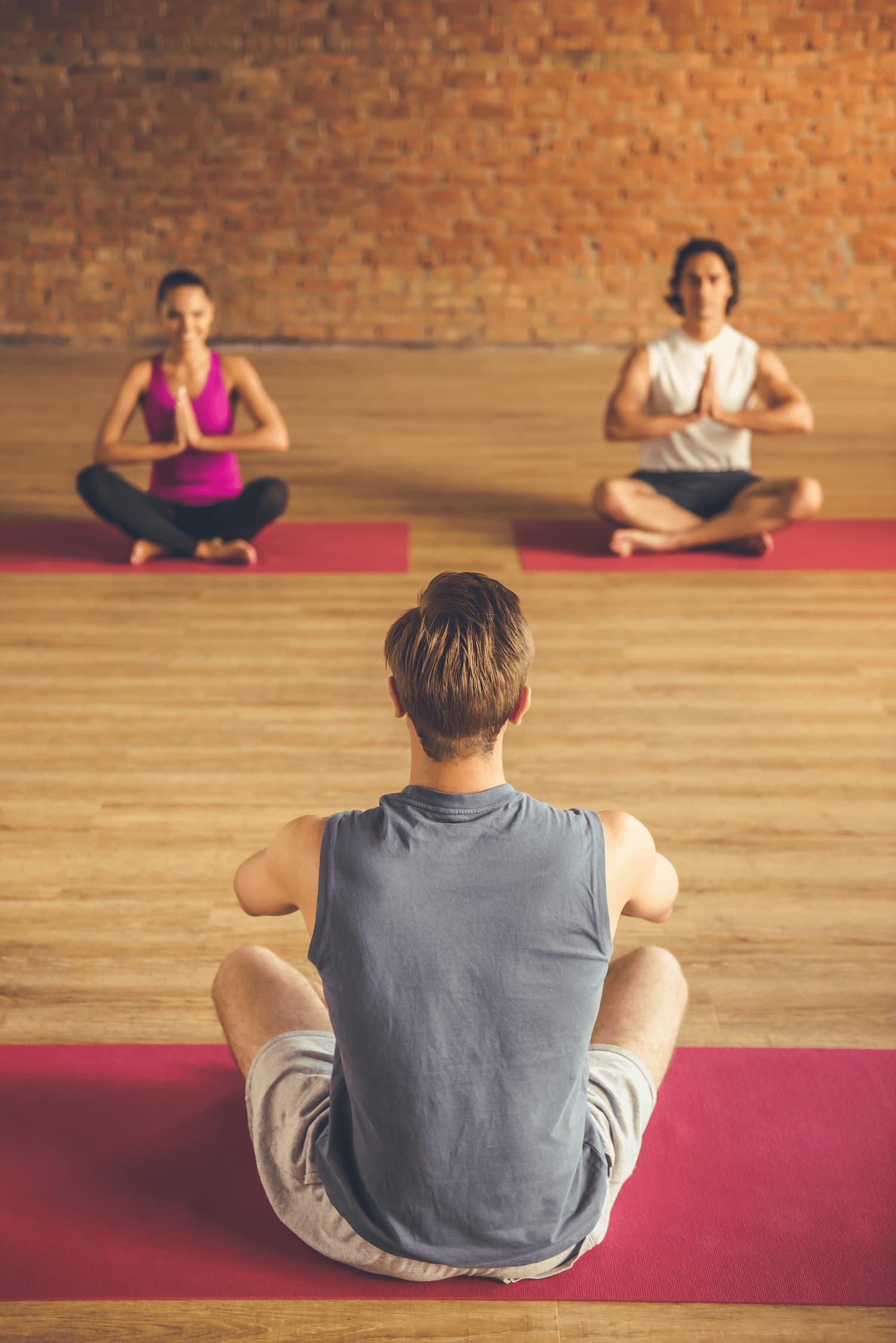 Yoga class at Fit Me Now